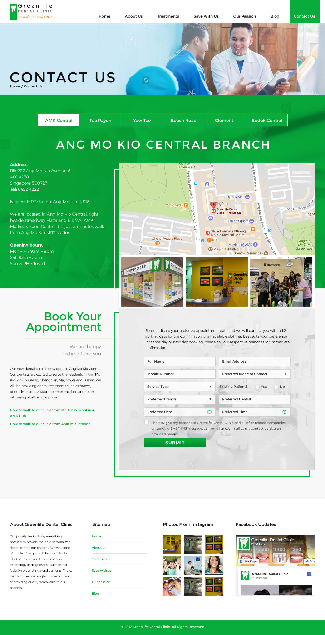 Green Life Dental Portfolio